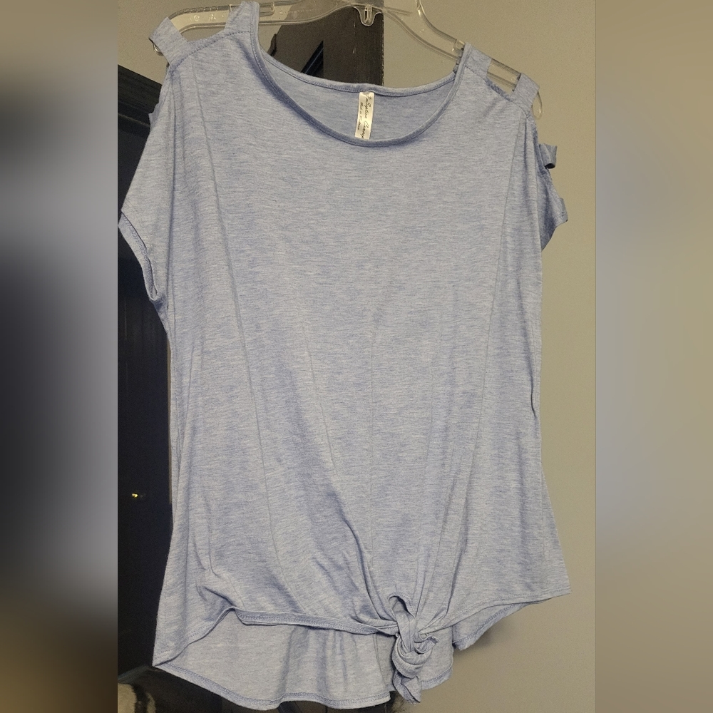 Light blue shirt